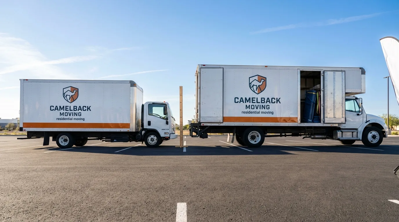 Moving truck size capacity guide in Pine Grove Mills